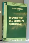 Economtrie des variables qualitatives