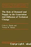 The role of demand ans supply in the generation and diffusion of technical change