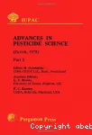 Advances in pesticide science