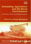 Sustaining agriculture and the rural environment