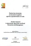 Recherches doctorales en conomie gestion agricole, agroalimentaire et rurale