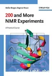 200 and more NMR experiments