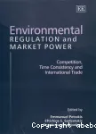 Environmental regulation and market power