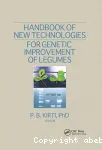 Handbook of new technologies for genetic improvement of legumes