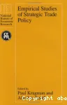 Empirical studies of strategic trade policy