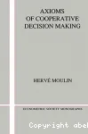 Axioms of cooperative decision making