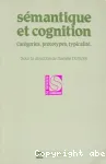 Smantique et cognition