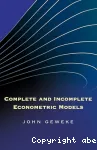 Complete and incomplete econometric models