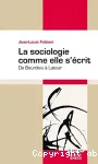 La sociologie comme elle s'crit