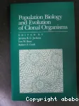 Population biology and evolution of clonal organisms