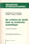 Les critres de vrit dans la recherche scientifique