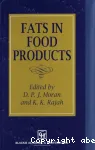 Fats in food products