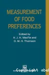 Measurement of food preferences