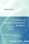 Foundations of dynamic economic analysis