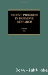 Recent progress in hormone research