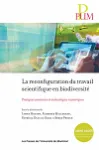 La reconfiguration du travail scientifique en biodiversit. Pratiques amateurs et technologies numriques