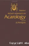 Recent advances in acarology. Volume 1