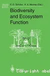 Biodiversity and ecosystem function