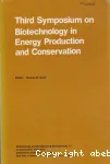 Proceedings of the third symposium on biotechnology in energy production and conservation