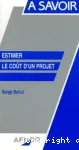 Estimer le cot d'un projet