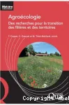 Agrocologie : des recherches pour la transition des filires et des territoires