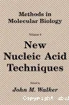 Methods in molecular biology. Volume 4 : new nucleic acid techniques