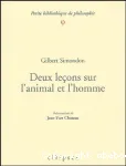 Deux leons sur l'animal et l'homme