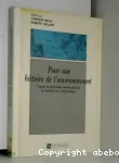 Pour une histoire de l'environnement,travaux du programme interdisciplinaire de recherche sur l'environnement