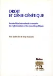 Droit et gnie gntique