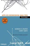 Applied regression analysis