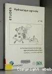 Le fonctionnement du drainage:Approche pedo-hydraulique,compte rendu des travaux effectues dans le cadre de l'action incitative programmee 