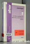 Controle par comptage de la proportion d'individus non conformes ou du nombre moyen de non-conformites par unite-Methodes generales pour la construction d'un plan d'echantillonnage