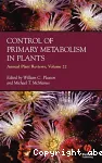 Control of primary metabolism in plants