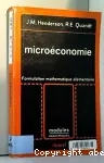 Microconomie, formulation mathmatique lmentaire