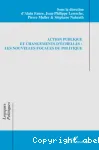 Action publique et changements d'chelles : les nouvelles focales du politique