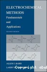 Electrochemical Methods: Fundamentals and Applications