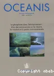 Ocanis : le phosphore dans l'environnement : bilan des connaissances sur les impacts, les transferts et la gestion environnementale