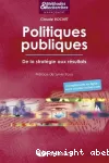 Politiques publiques : de la stratgie aux rsultats