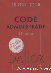 Code administratif 2010