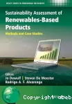 Sustainability assessment of renewables-based products : methods and case studies