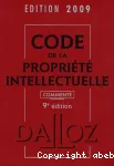 Code de la proprit intellectuelle