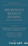 Microwave remote sensing active and passive : vol.2 : Radar remote sensing and surface scattering and emission theory