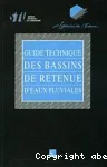 Guide technique des bassins de retenue d'eaux pluviales