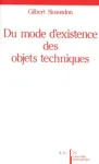 Du Monde d'existence des objets techniques