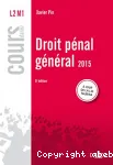 Droit pnal gnral 2015