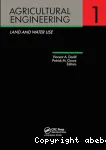 Agricultural engineering vol.1 : land and water use