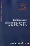 Dictionnaire critique de la RSE