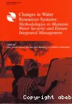 Changes in water resources systems: methodologies to maintain water security and ensure integrated management