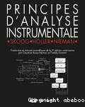 Principes d'analyse instrumentale