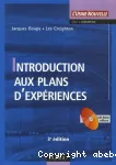 Introduction aux plans d'expriences